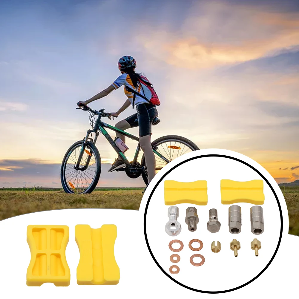 

Bike Hydraulic Disc Brake Banjo Connector Kit Joint Hydraulic Connector For BH90 For SRAM For Hope Five Wire Ball