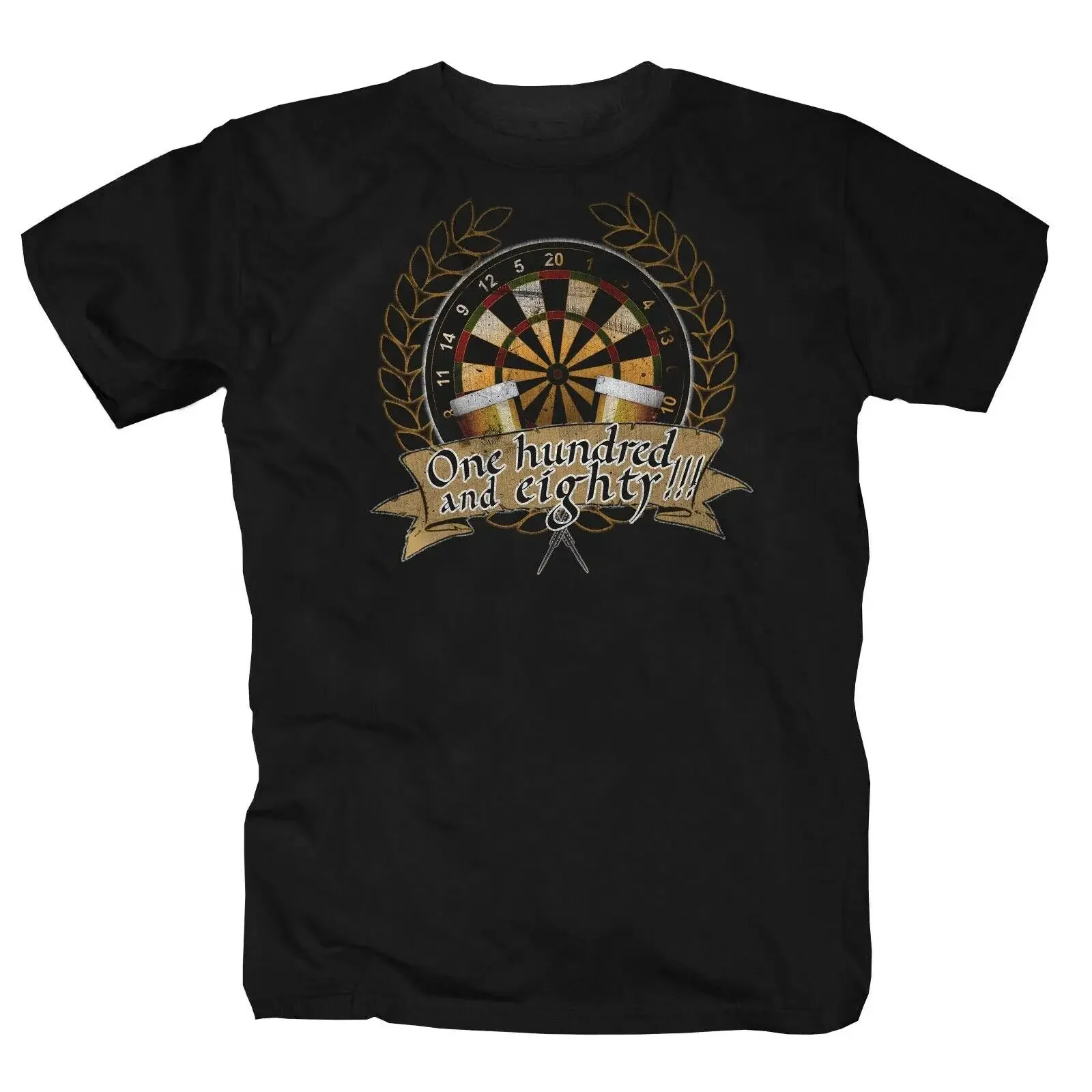 

Classic Dart England Dartpfeil Dartscheibe T-Shirt Short Casual O-Neck Men Clothing S-3XL