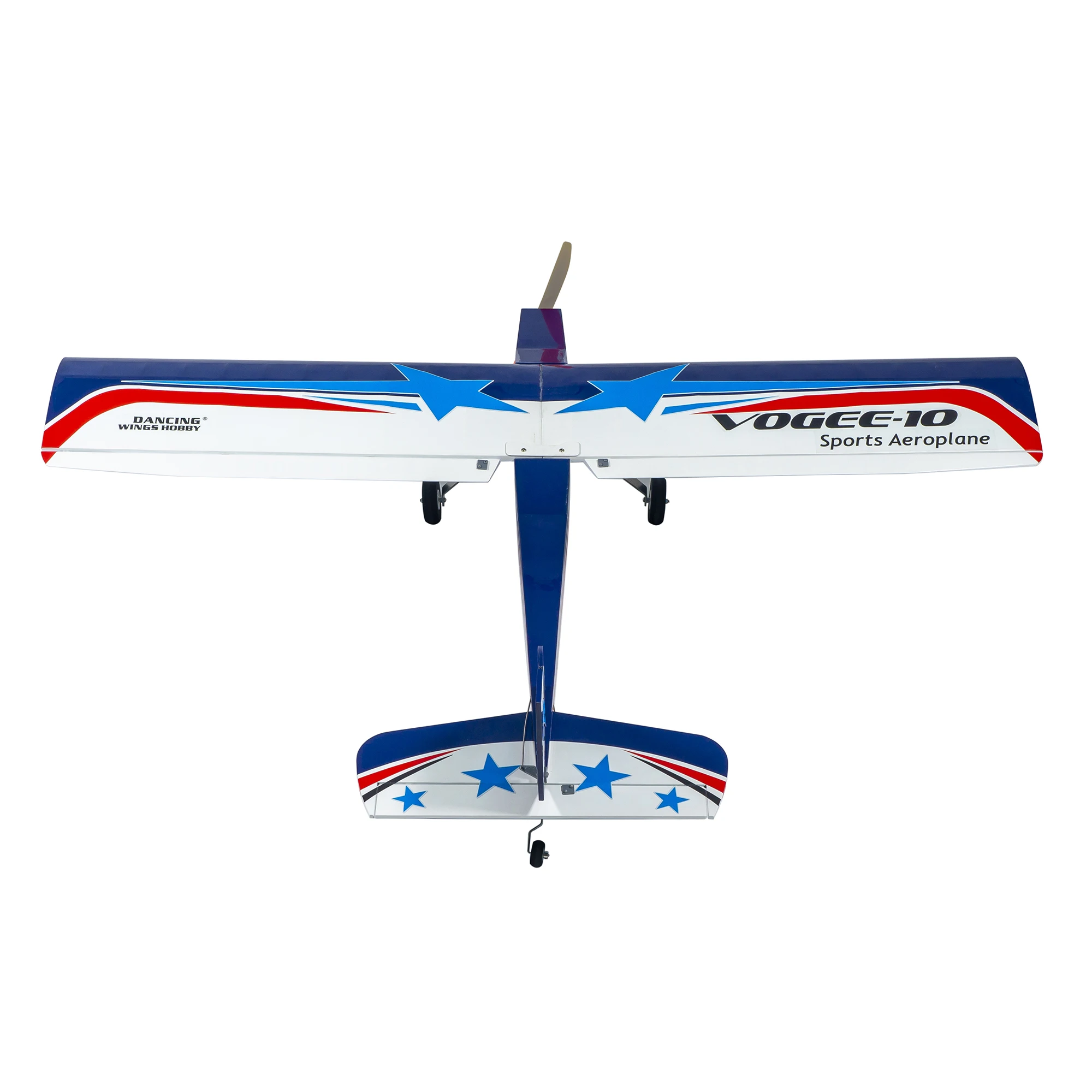 Dancing Wings Hobby 1.07M Vogee-10 Balsawood ARF/PNP Film Cover Complete Plane Kit Wooden Assembly RC Airplane Balsa Plane TCG07
