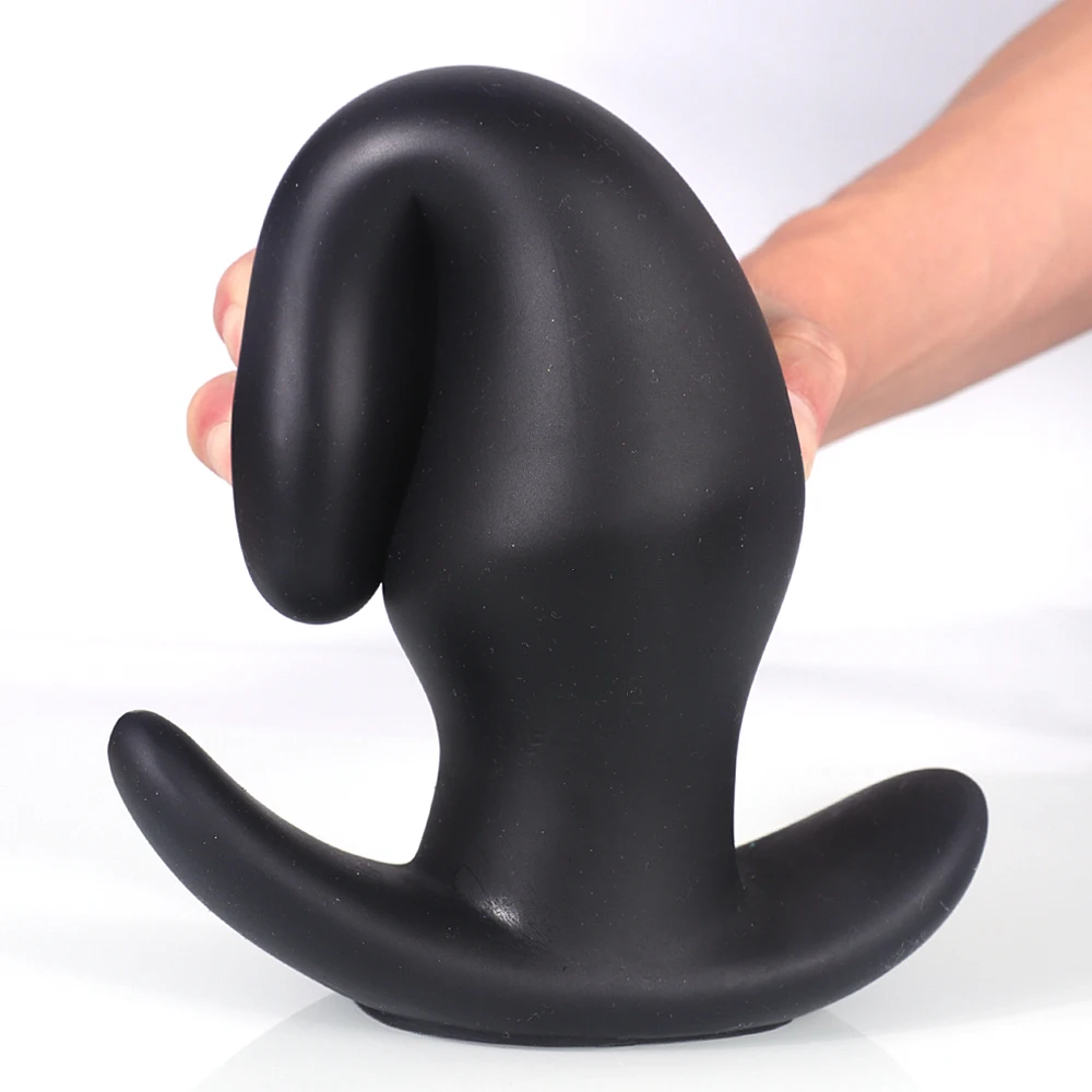 Wearable Anti Drop Soft Anal Plugs Prostate Massage Liquid Silicone Huge Butt Plug Anal Training Comfortable To Wear Butt Plug