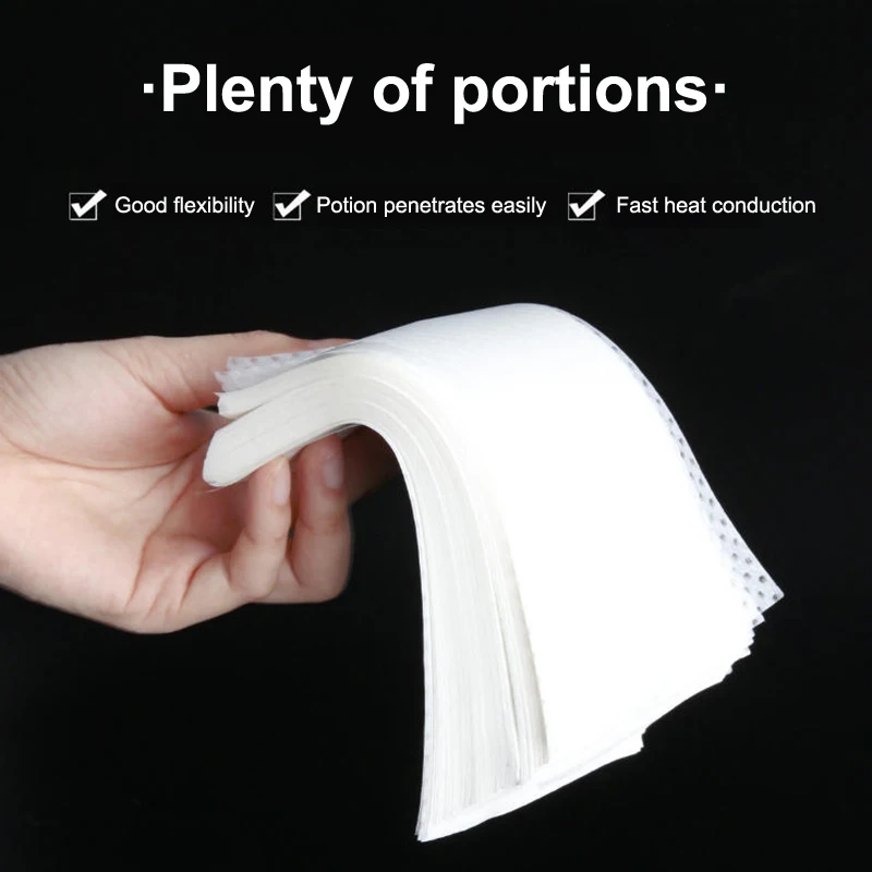 400sheet /Box Salon Hair Perming Paper Hair Curler Salon Temperature Resistant Blanching Perm Paper Electric Hair Curls Paper