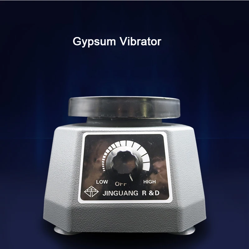 

110V/220V New Dental Plaster Vibrator 4'' Round Small Gypsum Variable Intensity Shaker Oscillator Dental Lab Equipment