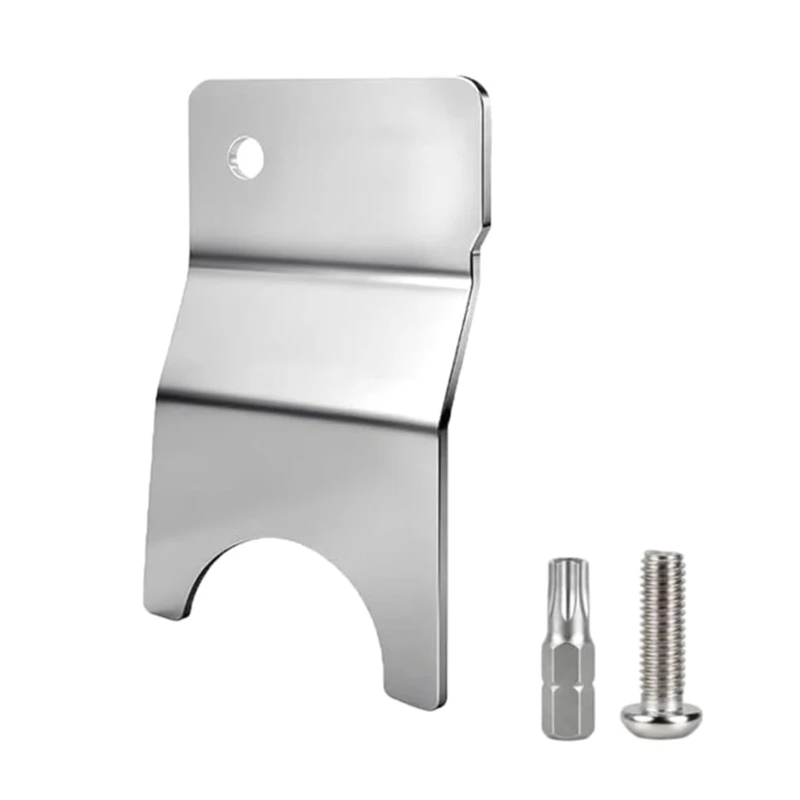 U13C Cargo Gate Security Hardware for 2024-2026 Pickup, No Drill Bracket with Formed Metal Build, Mount Screw, and Driver Bit