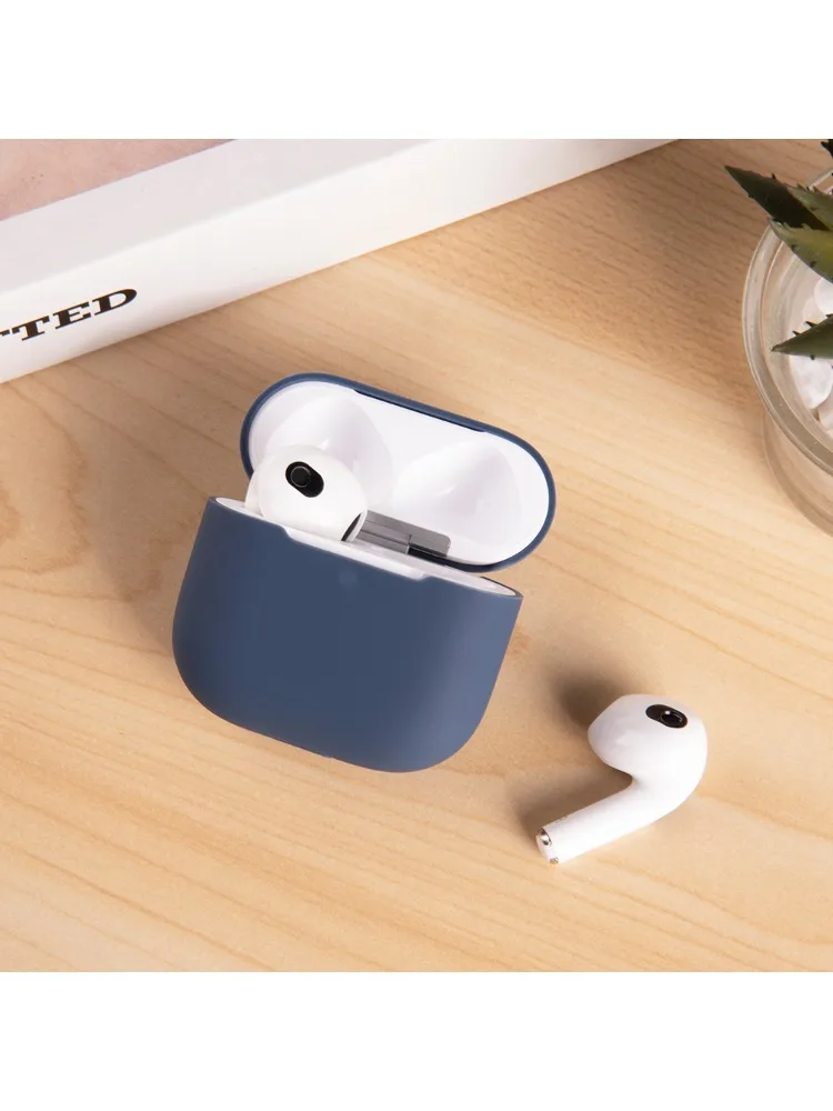 Silikon Kopfhörer Fällen Für Airpods 4 Fall Kopfhörer Fall Schutzhülle Für Apple Airpods 4 4th Gen Coque funda Hülse Capa