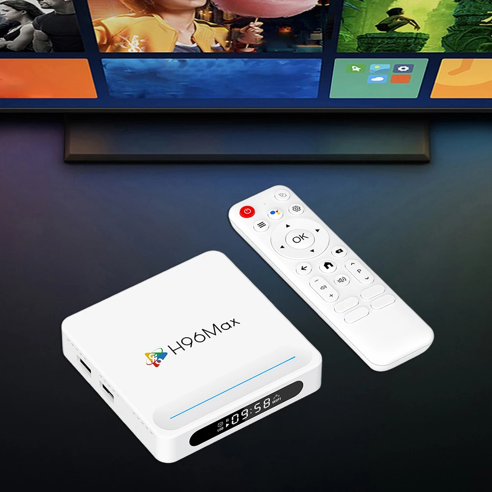 Android 14 Smart TV Box Wi-Fi 6 BT5.4 Медиаплеер с дистанционным управлением Android Box Android Box