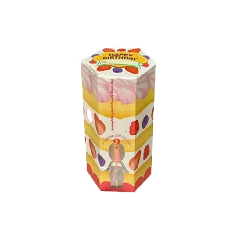 2025 جديد S الملاك كعكة عيد ميلاد سلسلة صندوق أعمى لطيف Hippers هدية سلسلة نماذج دمية غرفة أنيمي صغيرة هدية الكريسماس صندوق أعمى