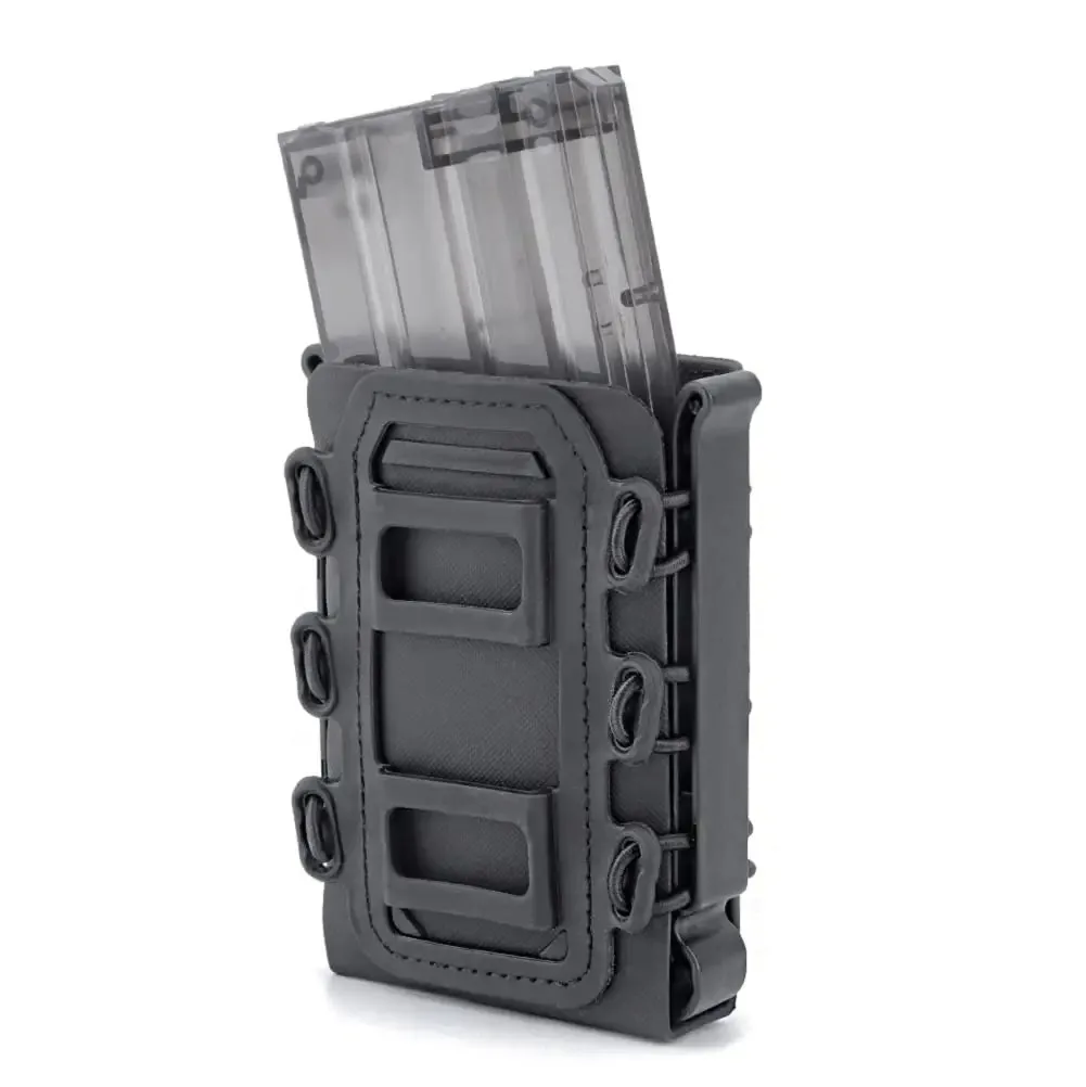 Taktische Fast Mag TPR Flexible Magazintasche für Ar15 M4 5,56/7,62 Mag Pouch Molle Magazin Träger Holster Jagdzubehör