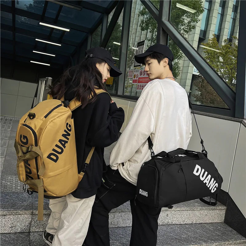 

New Multifunctional Storage Travel Bag High-quality Independent Shoe Compartment Backpack Large Capacity Men's Crossbody Bag