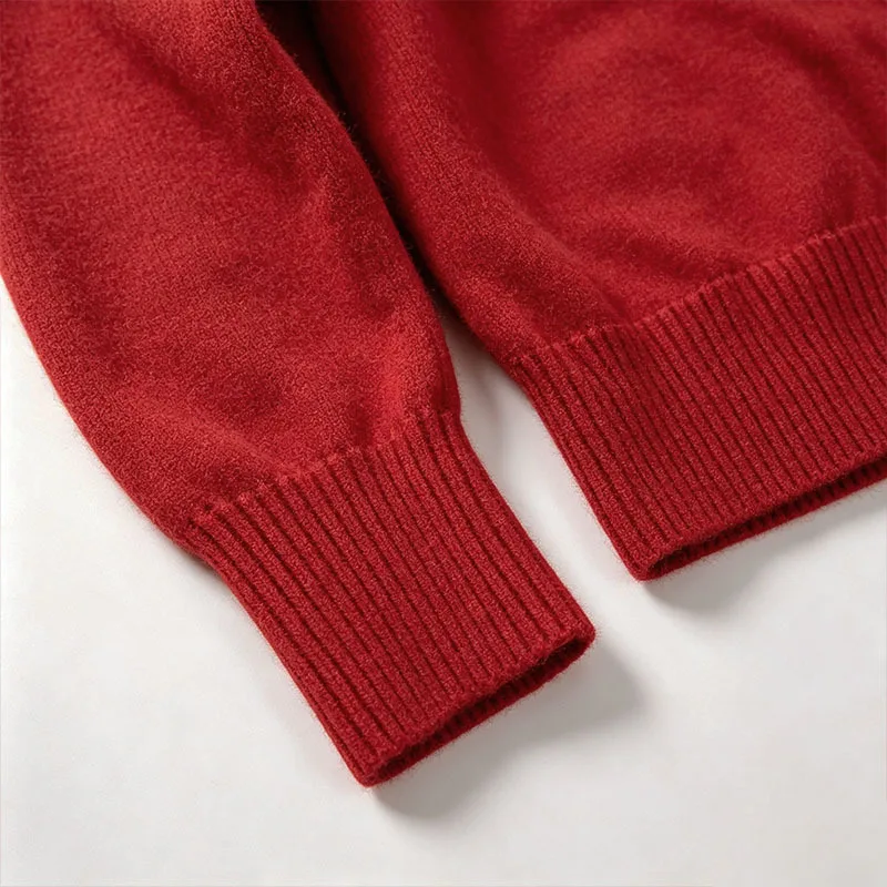 Neues Winteroutfit für Mädchen: modische Strickjacke im koreanischen Stil. – Detail 3