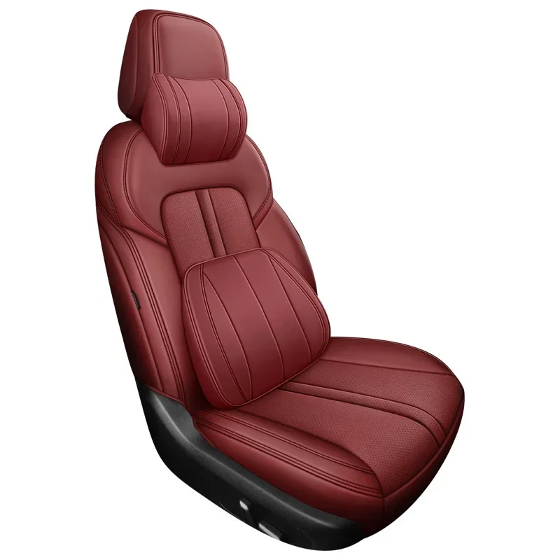 Prix de gros personnalisé Original siège de voiture motif Nappa couvertures en cuir cinq/sept s