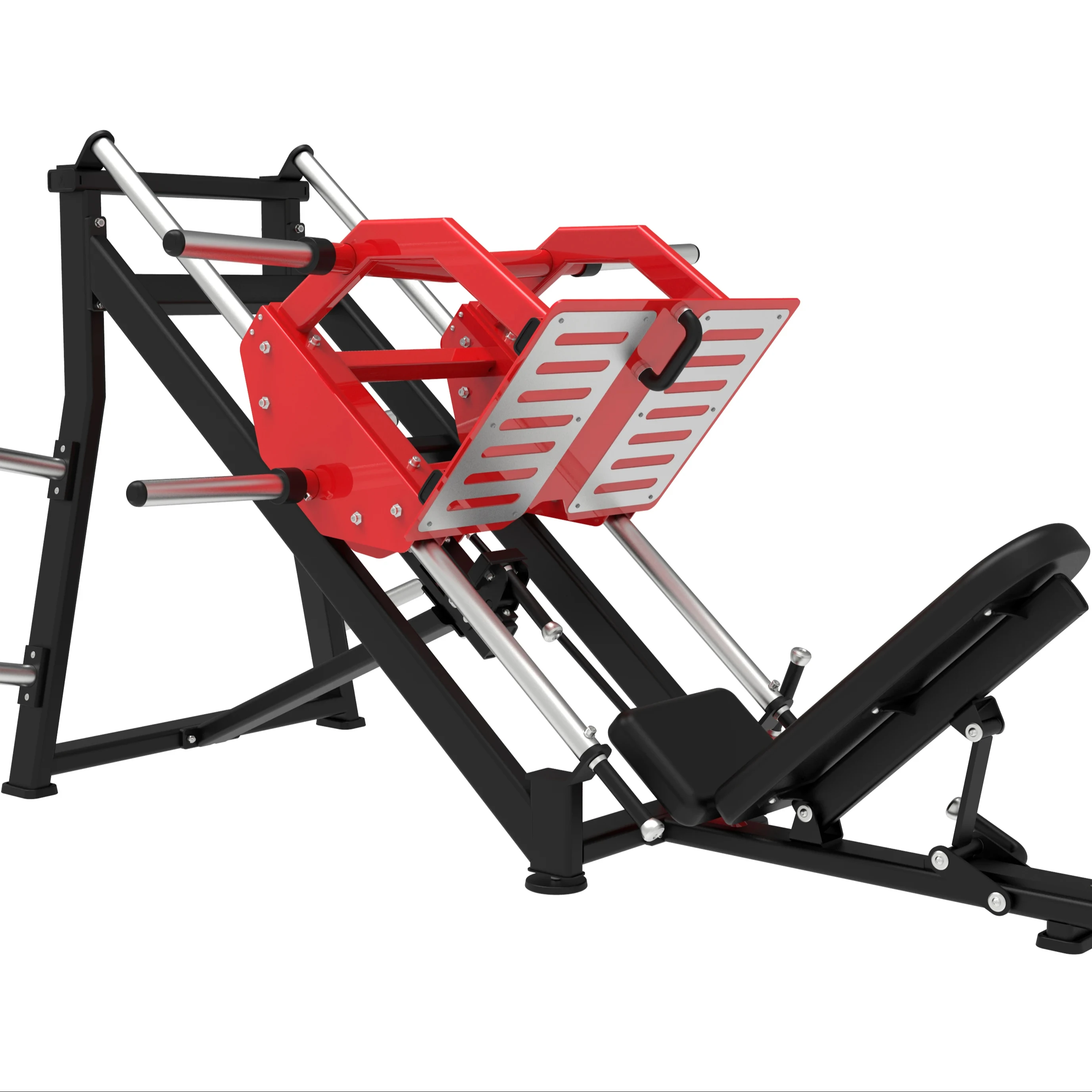 

45 Degree Leg Press Machine Heavy Duty Gym Equipment for Glutes & Quad Training with Safety Lock 1