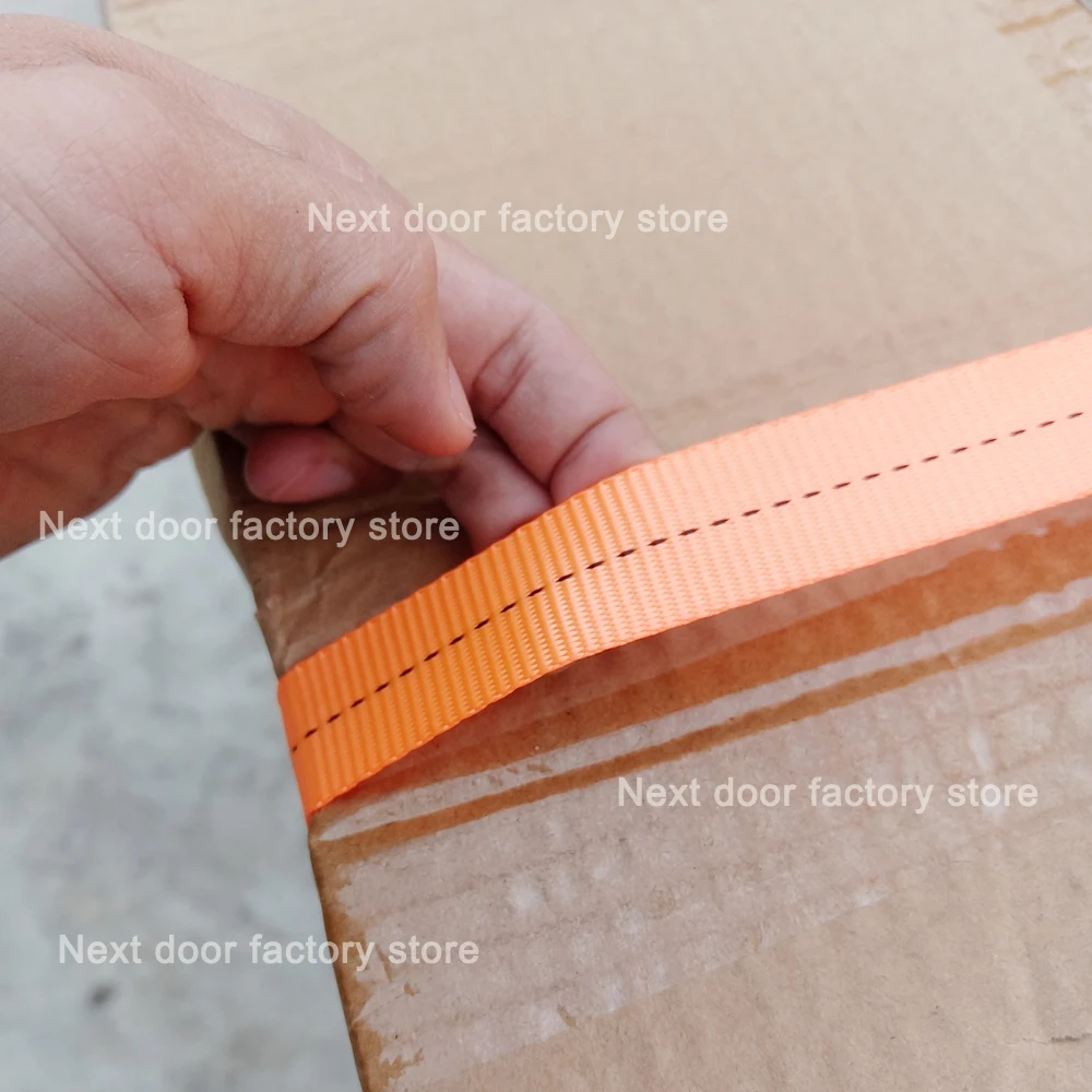 2er-Pack 3-Meter-Fracht-Ratschengurt mit Edelstahl-Schnalle für PKW, LKW, verstellbare, robuste Schnürung für Gepäcktaschen – Detail 10