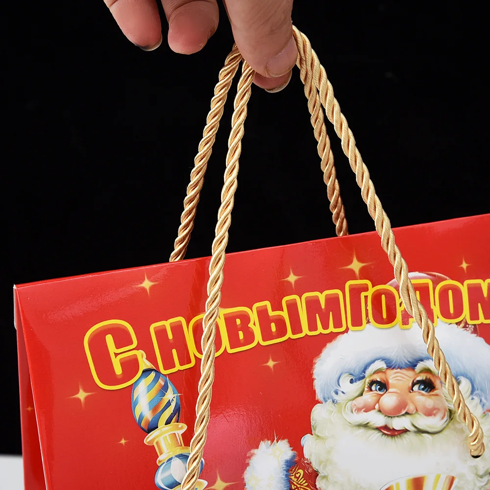 ‌ Kerstraam Geschenkdoos Feestelijke snoepverpakking Creatieve cadeauhouder Lege cartoon Apple Case Carry Party Favor