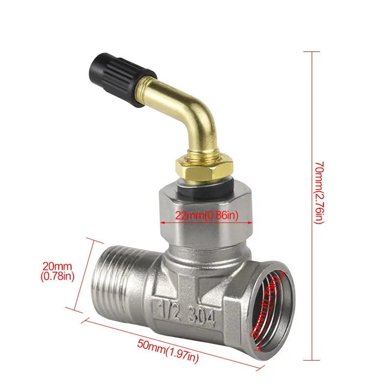 屋外用冬用耐寒水道管継手、水道管、膨張式、曲線型家庭用蛇口