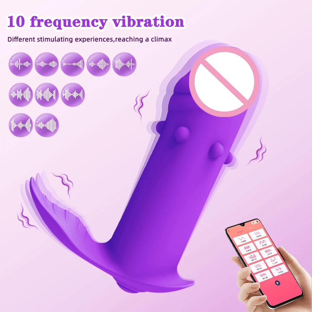 APP Control Vibrator for Women Wearable Panty Dildo G Spot Clit Stimulate Adult Sex Toys Couples Vibration Massager Machine