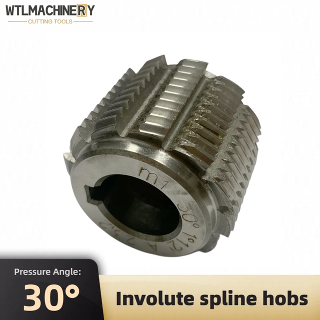 Involute Spline Hob Gear Milling Cutter PA30 Degree HSS W6542 M0.5 M0.75  M0.8 M1 M1.25 M1.5 M1.75 M2 M2.25 M2.5 M3 M3.5 M4 M6 M8 - AliExpress