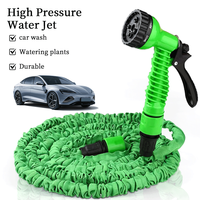 Garden Expandable Magic Hose Car Wash High-Pressure Water Gun Hose 7 modes Water Spraying Functions Home Garden Watering Hose