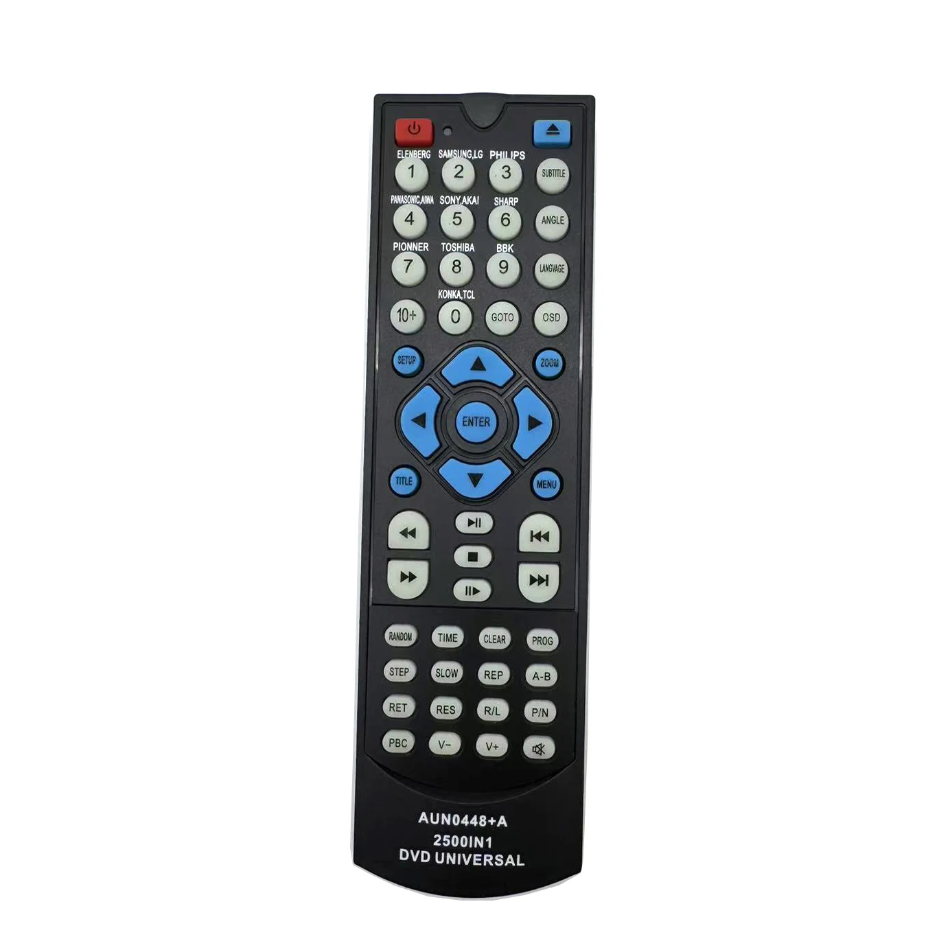 Universal DVD remote control USE FOR CRYSTAL CYBERLUX DAEWOO DITTON DK 1005S 3510S 3530S DL373S DL383DC DL3103DC DRI DW9915S
