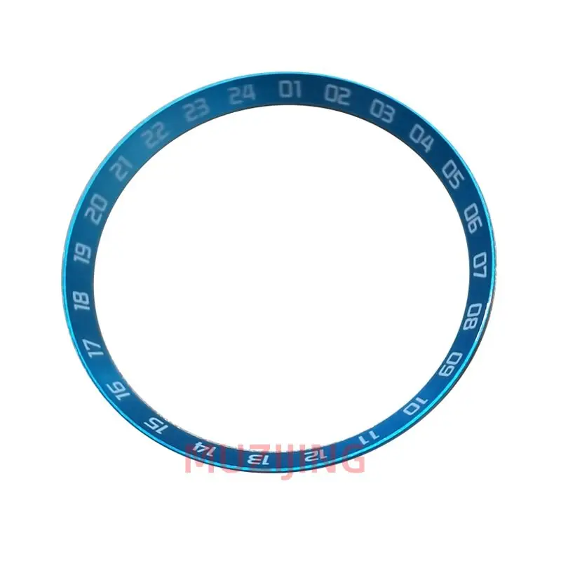 24H SKX007 30.5mm Copper Watch Parts Silver Red Green Blue Black Chapter Ring Fit For SKX007 SKX6105 NH35 NH36
