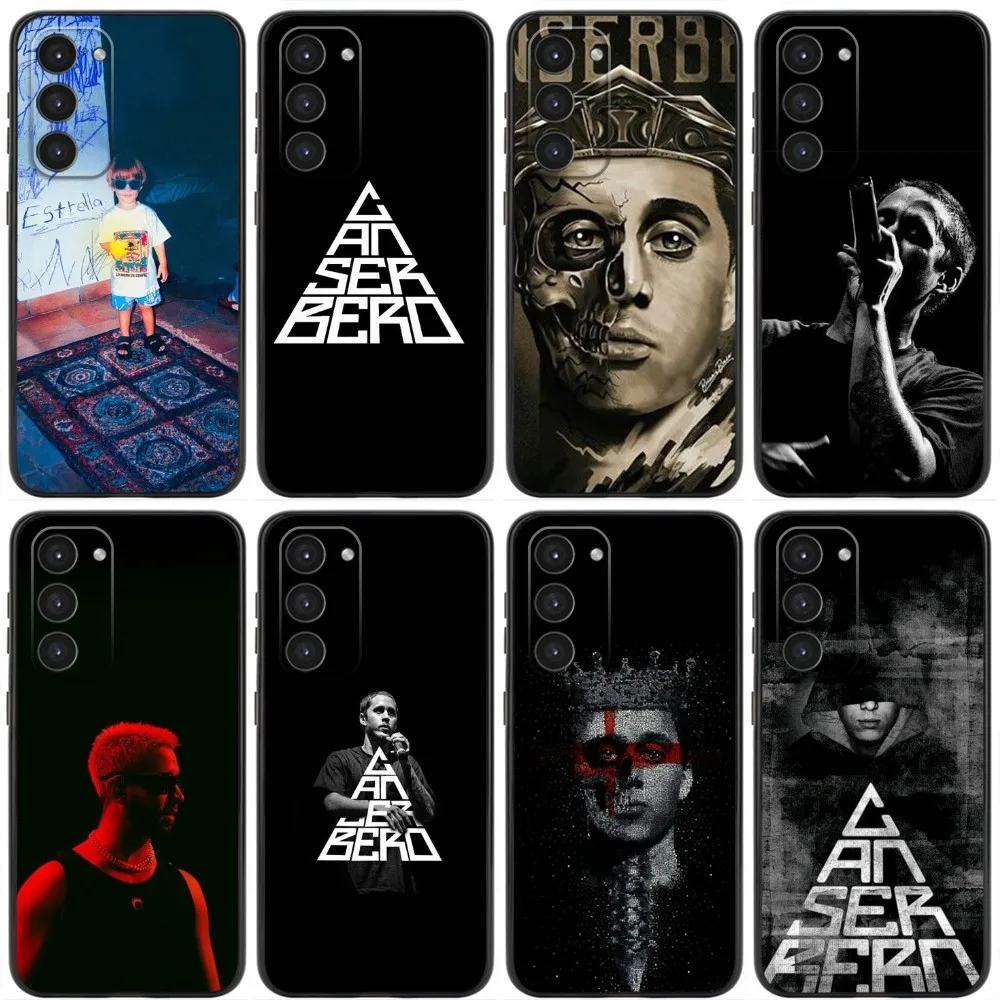 

Singer C-Canserbero Phone Case For Samsung Galaxy A20,A21s,A22,A31,A32,A52,A53,A72,73,A80,A91 Soft Liquid Silicone Black Cover