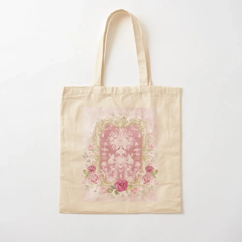 

Baroque Blooms, Putti, Paris Romance Tote Bag personalized tote tote bag men's Candy bags canvas