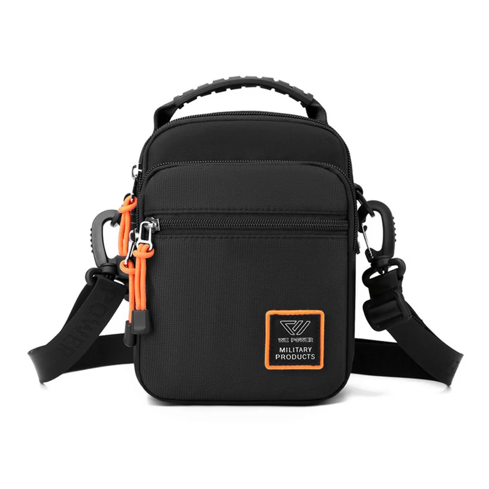 Männer Cross Body Schulter Top Griff Tasche Tasche Klappe Nylon Militär mode männlich kleine Schlinge Umhängetaschen Mini Handtasche – Detail 8