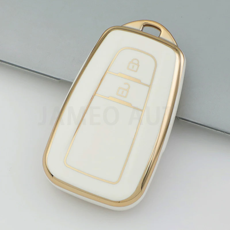 2 3 4 Buttons TPU Car Key Cover for Toyota Corolla Rav4 Camry 70 CHR Prado 150 Highlander Key Case Holder Accessories Fob