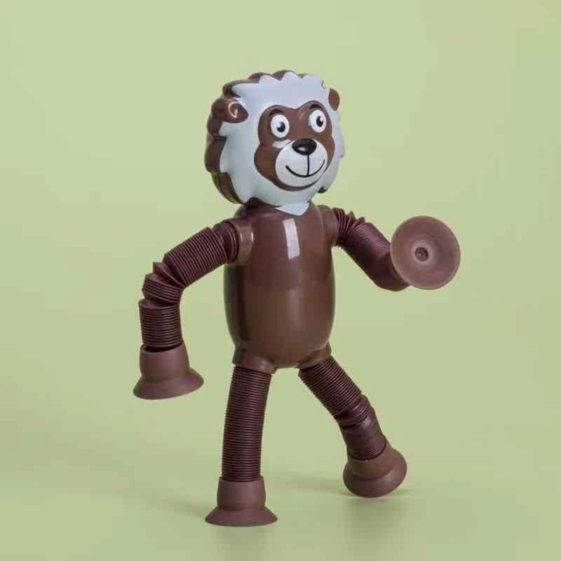 ポッピングチューブ ストレッチ感覚玩具 ストレッチ楽しい幼児向け細かい運動能力 15UB