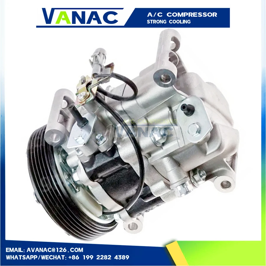 Air Conditioner Compressor For Suzuki SX4 AC Compressor V08A0AA4AJ 9520080JA2 16-1625 95200-80JA2 V08A0AB4AJ 95201-80JA0