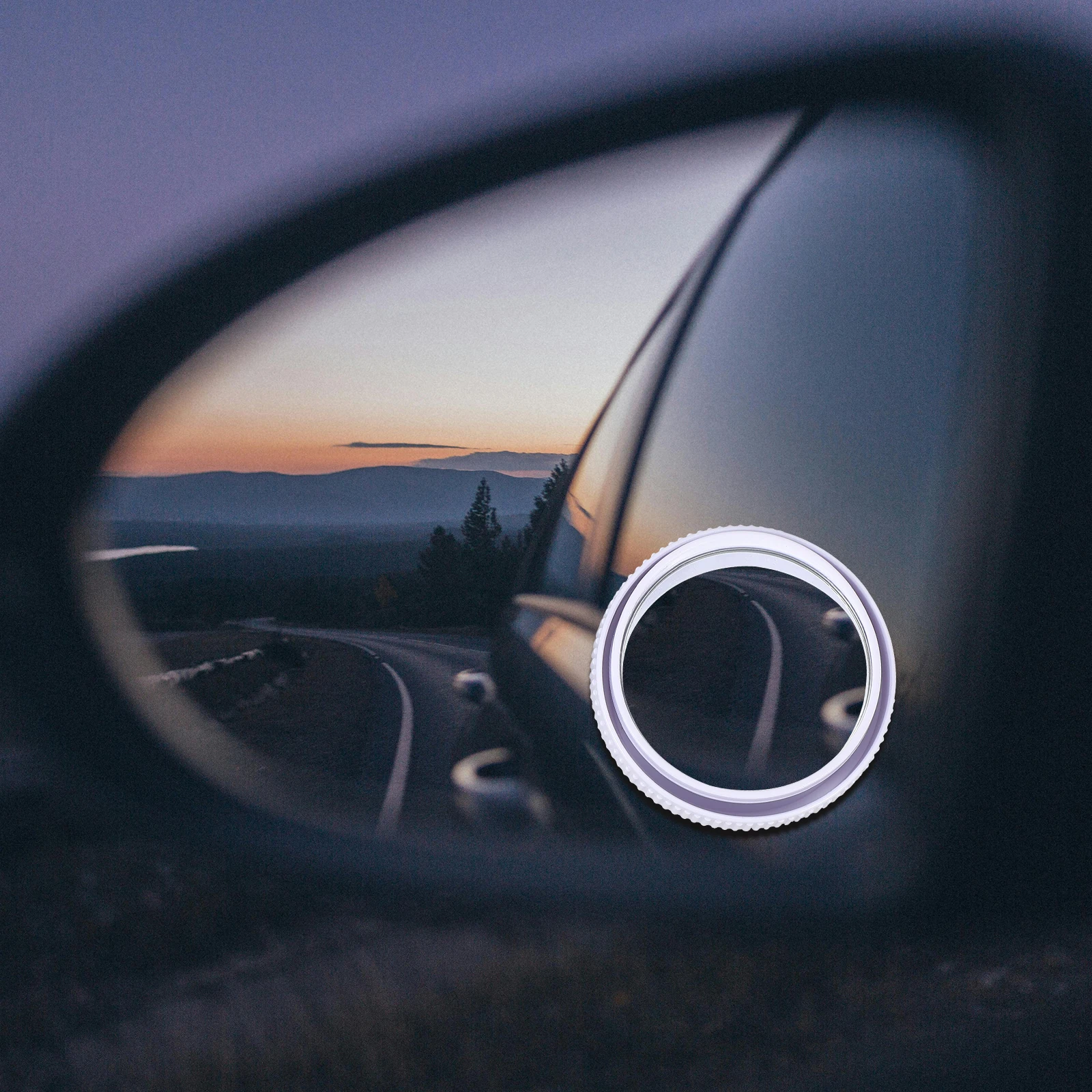 

1Pair Car Auxiliary Mirrors Rearview Vehicle Spot Mirror Automotive Exterior Wide View Auxiliary Mirror for Car