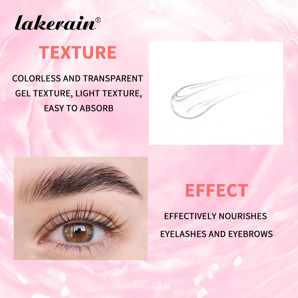 Siero per l'aumento delle sopracciglia delle ciglia Assorbimento rapido Crea la struttura naturale dell'idrogel del sopracciglio Nutrire le sopracciglia Rafforzare le ciglia