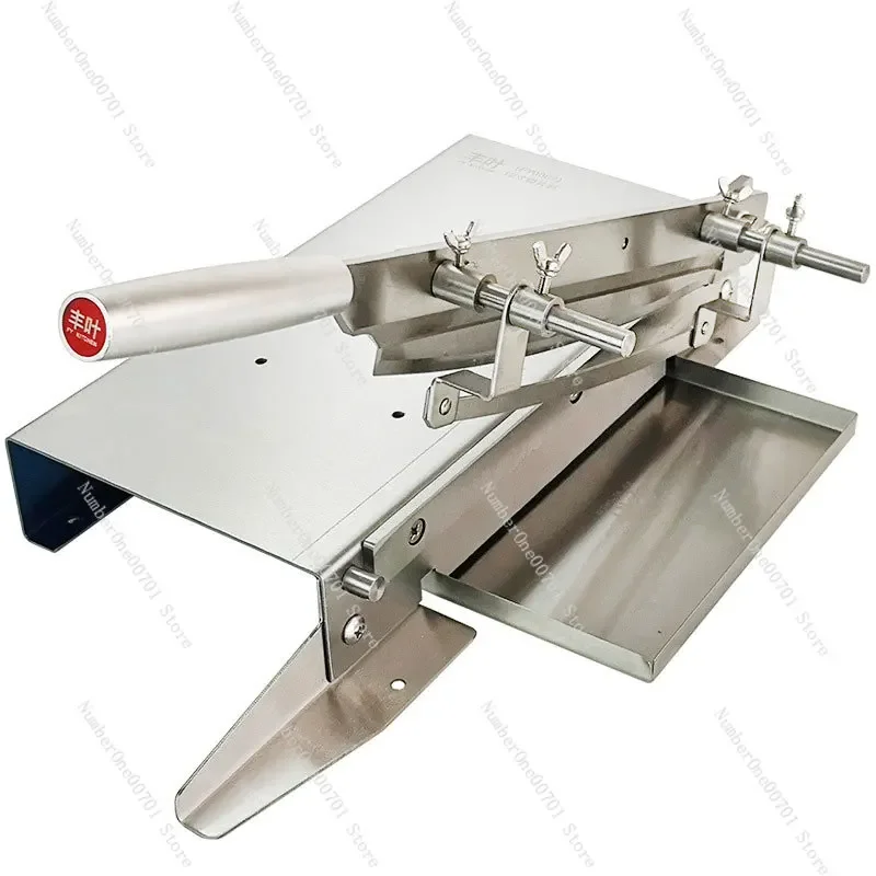 Cortador de huesos Manual para puesto comercial, barra de Trotter, hueso, oveja, carne, costilla, abanico entero, costillas pequeñas para el hogar