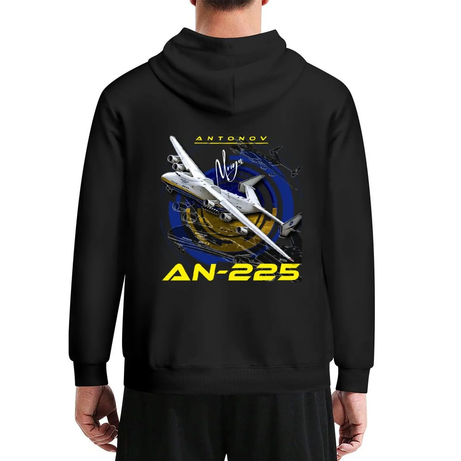 

Antonov An-225 Mriya Hoodie autumn jacket men autumn clothes for men anime clothing new hooded tee