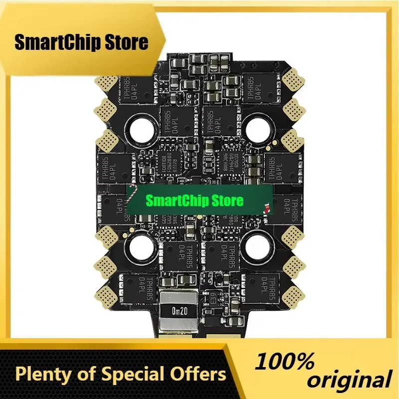 SmCpSequre E70 G1 2-8s 70a 4-in-1 Esc Suitable For Racing And Freestyle Fpv Drone Blheli_32-bit 128k Esc Support Telemetry Retur