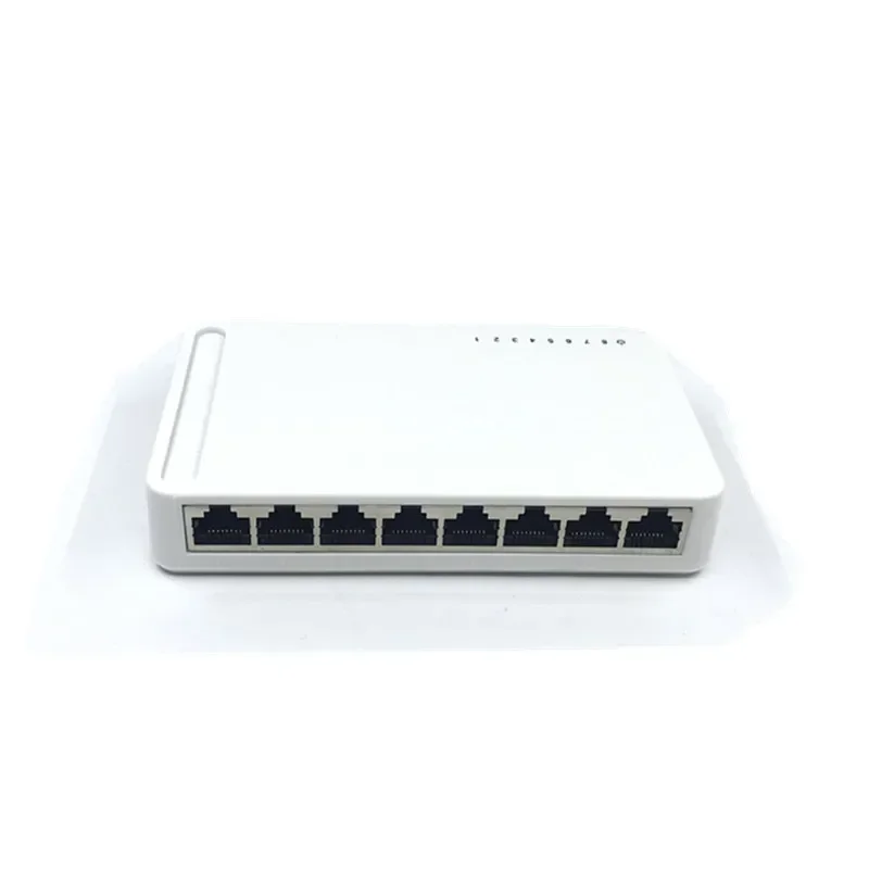 OEM ใหม่ 8 พอร์ต Gigabit Switch Desktop RJ45 Ethernet Switch 10/100/1000mbps Lan Hub switch 8 portas