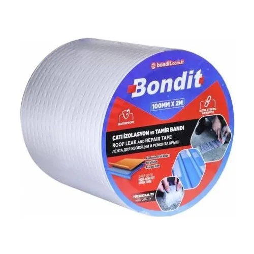 Bondit Water Leak-Proof Mud Tape Roof Pipe Repair Crack Band (2 Meter x 10 Cm)