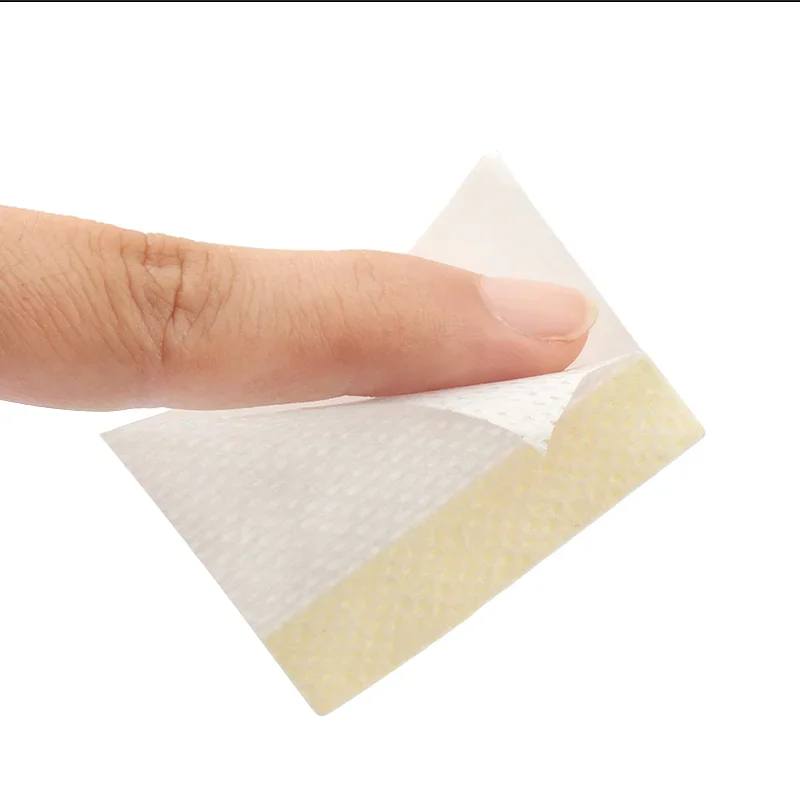 Einweg-Baumwoll-Augenpads für die Entfernung von Wimpern, Lidschattenschutz, Augenpads, Wimpernverlängerungs-Make-up-Tools – Detail 3