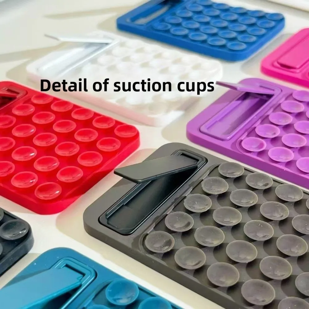 Nuovo supporto per telefono con ventosa in silicone Supporto per telefono universale con adesivo forte a mani libere Supporto per telefono pieghevole Selfies e video