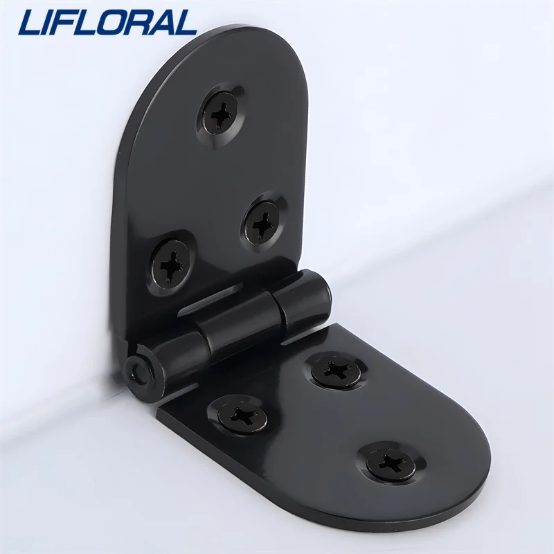 10 ชิ้น 80*30 มิลลิเมตรติดตั้งพับบานพับ Self สนับสนุนพับโต๊ะบานพับประตูตู้เฟอร์นิเจอร์ฮาร์ดแวร์