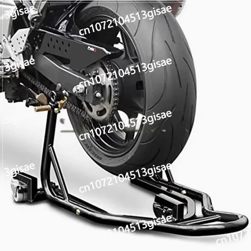 

Load Bearing Bracket Motorcycle Parking Rack Suitable For Motorcycle Repair &Maintenance Motorcycle Rear Wheel Lift Frame Strong