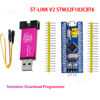 ST-LINK V2 Simulator Download Programmer STM32F103C8T6 ARM STM32 Minimum System Development Board