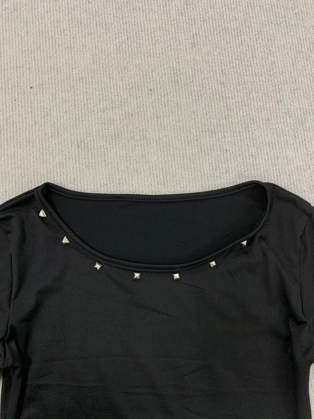 High Street Punk Sweet Cool top met ronde hals, 2026 nieuw retro, minimalistisch statement veelzijdig T-shirt voor dames, muziekfestival