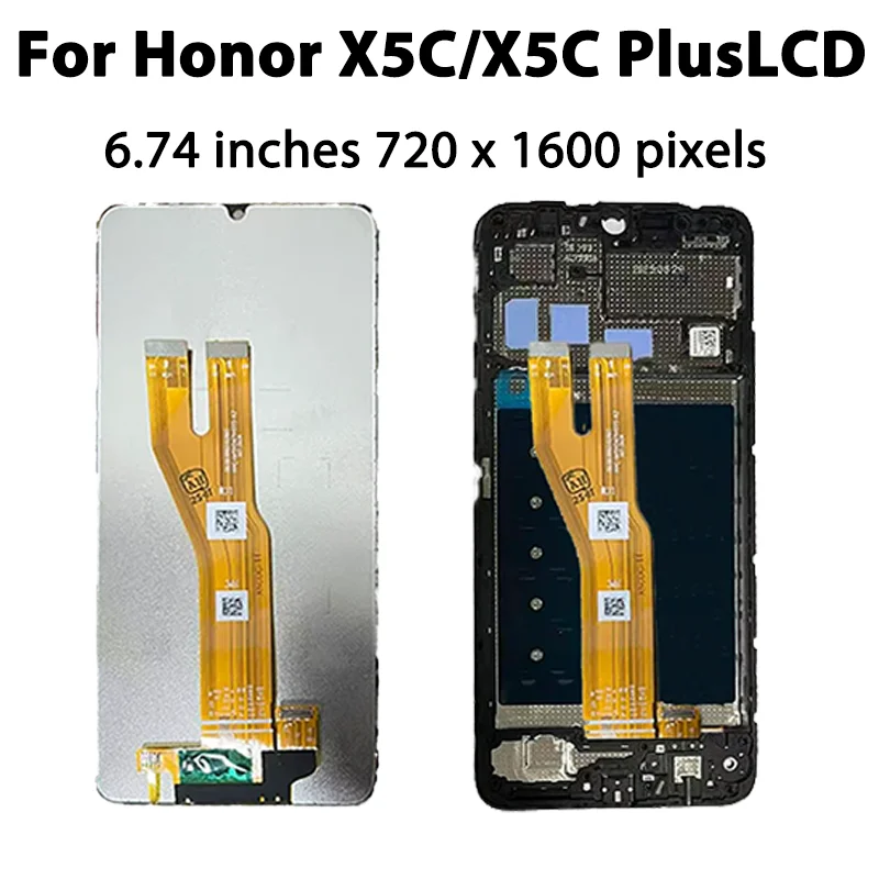 AAA+ Wyświetlacz LCD z ekranem dotykowym do Huawei Honor X5 X5B X5C, Digitizer do Honor X5 Plus X5B Plus X5C Plus, Zamiennik wyświetlacza — zdjęcie produktu 5