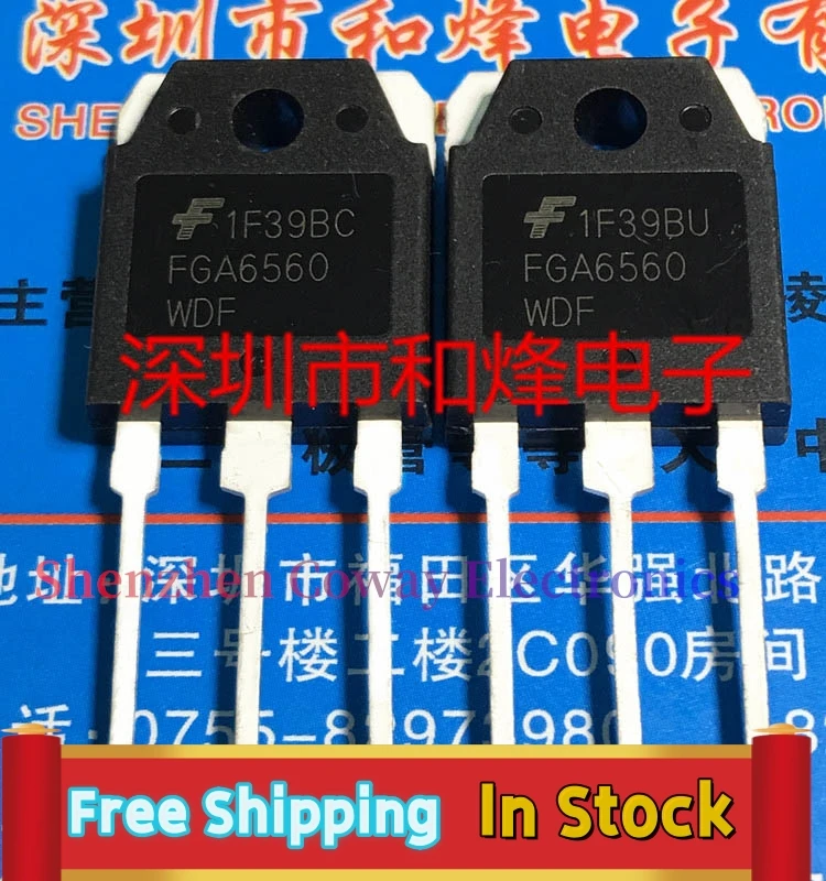 

10PCS-30PCS FGA6560WDF TO-3P In Stock Fast Shipping