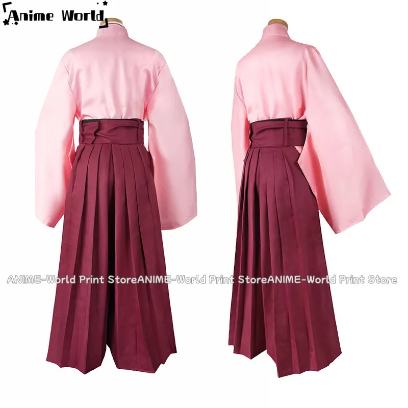 《Custom Size》Unisex Anime Cos Okita Souji Kimono Cosplay Costumes Halloween Christmas Party Uniform Sets Suits