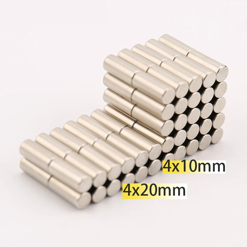 

4x10 4x20 Magnet Superpower4 Dia N35 Neodymium 4x10 Magnets 4x20 Search Magnetic Fridge DIY Crafts Aimant Strong Plate