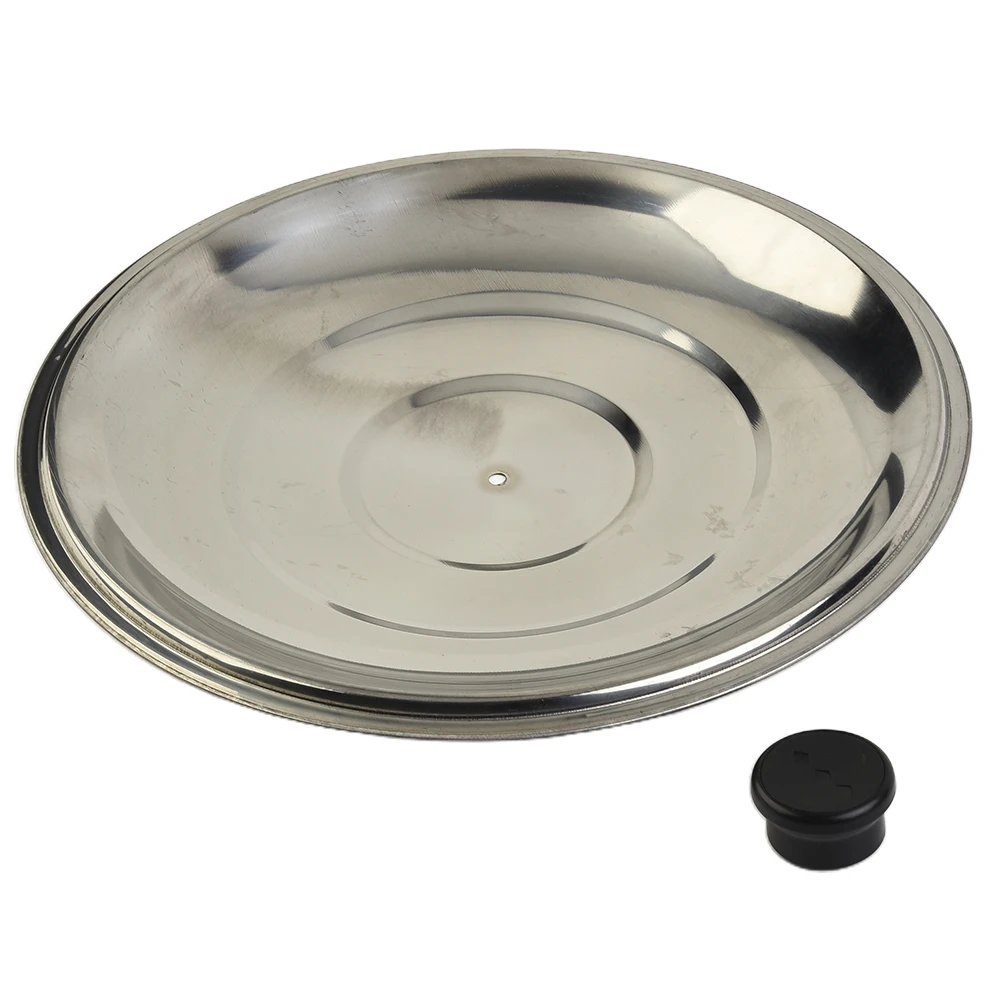 Wok-Pfannendeckel aus Edelstahl, Runder Silberner Kochgeschirr-Deckel für Kochtöpfe, Bratpfannen, Küchenzubehör