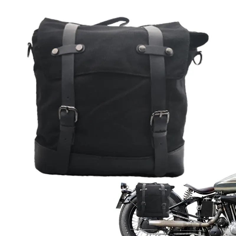 

Side Saddle Bags For Motorcycles Hanging Bag Retro Side Bag Pack Retro Travel Bags Motorcycle Brigade Side Box For Bicycle Road