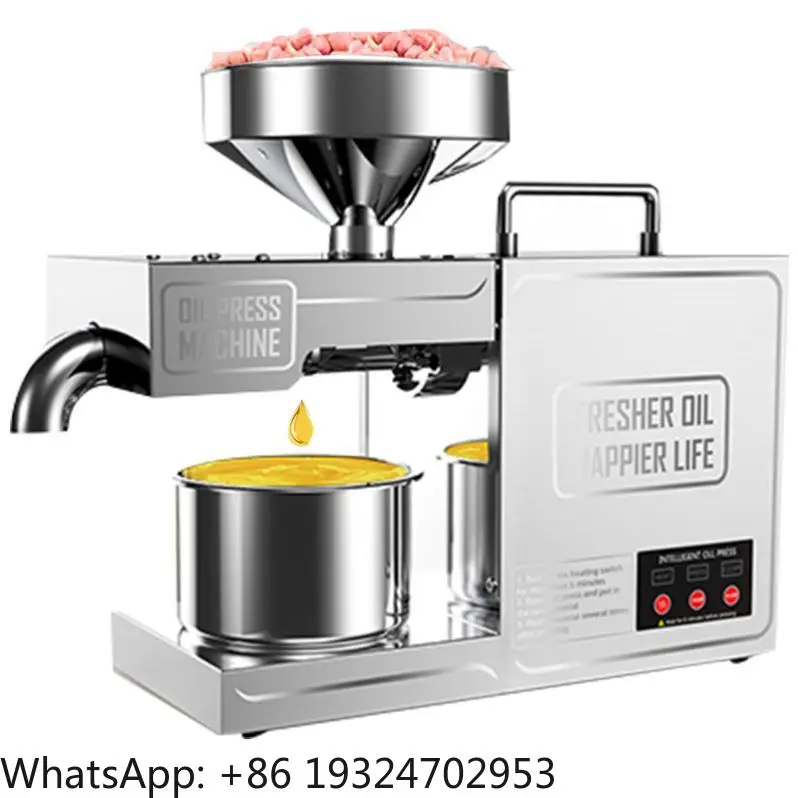 Automatic Commercial Seed Oil Extraction Machine for Soybean Sesame Walnut Oil Cold Press Palm Kernel Coconut Expeller/Cotton