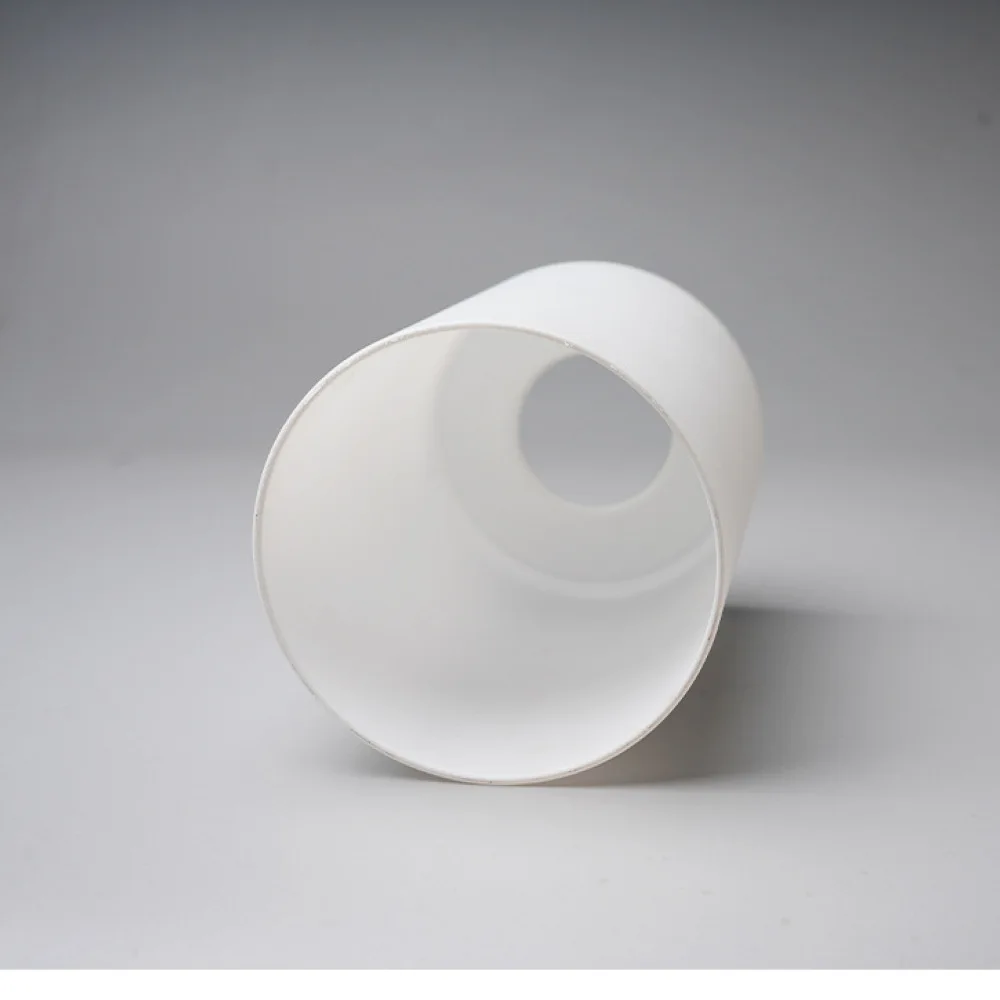 Replacement Glass Lampshade Transparent Bubble Texture Teak Color Cylindrical Fixture Cover For Dining Room Hanging Lighting